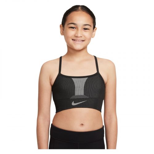 Biustonosz sportowy dla dziewcząt Nike Dri-FIT Indy DD7958