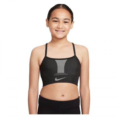 Biustonosz sportowy dla dziewcząt Nike Dri-FIT Indy DD7958