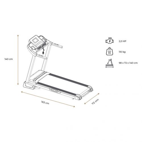 Bieżnia elektryczna Spokey Trance 926184