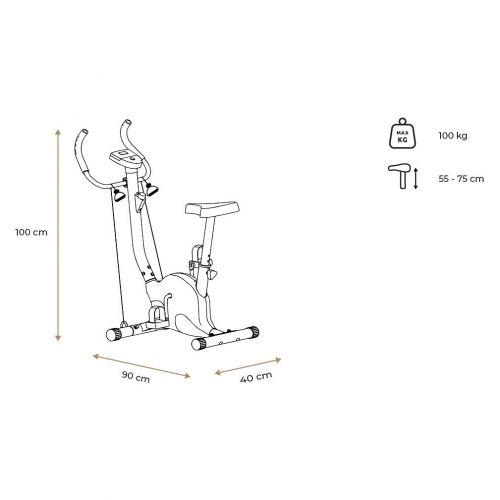 Rower treningowy Spokey OneGo Plus 926211