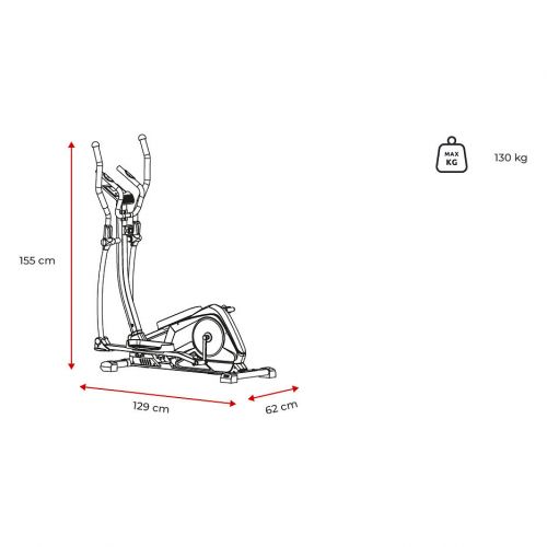 Orbitrek magnetyczny Spokey Alear Plus 928652
