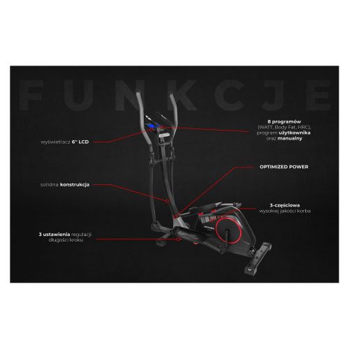 Orbitrek magnetyczny Spokey Alear Plus 928652