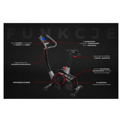 Rower magnetyczny Spokey Gradior Plus 928657