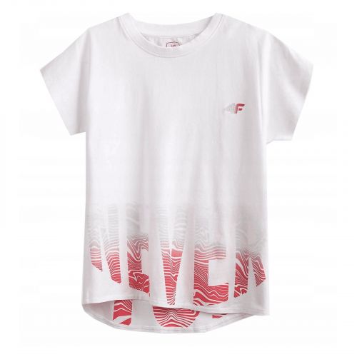 Koszulka dla dziewcząt 4F JTSD006