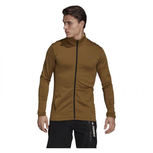 Polar męski adidas Terrex FullZip Fleece GI7305