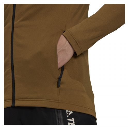 Polar męski adidas Terrex FullZip Fleece GI7305