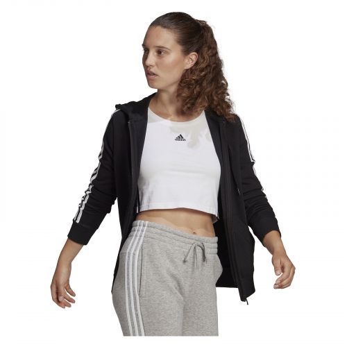 Bluza damska adidas Essentials 3-Stripes Hoodie GL0792
