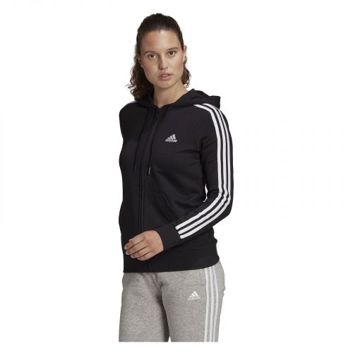 Bluza damska adidas Essentials 3-Stripes Hoodie GL0792