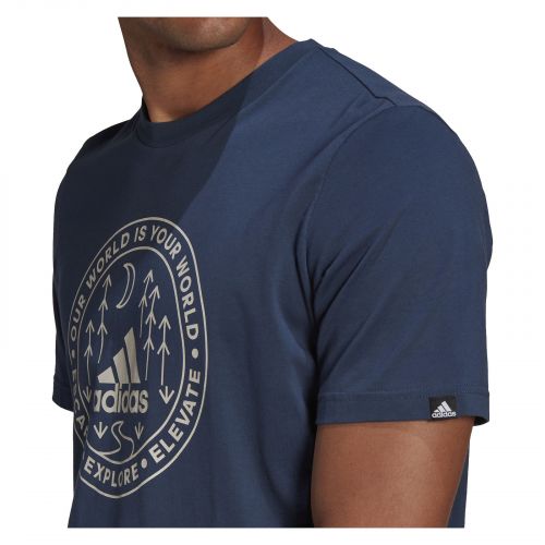 Koszulka męska adidas Explore Nature Graphic Tee GL2839