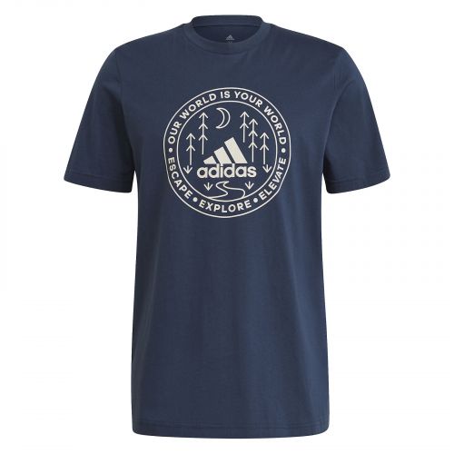 Koszulka męska adidas Explore Nature Graphic Tee GL2839