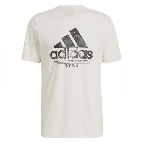 Koszulka męska adidas Recycled Cotton Logo Graphic GL3697