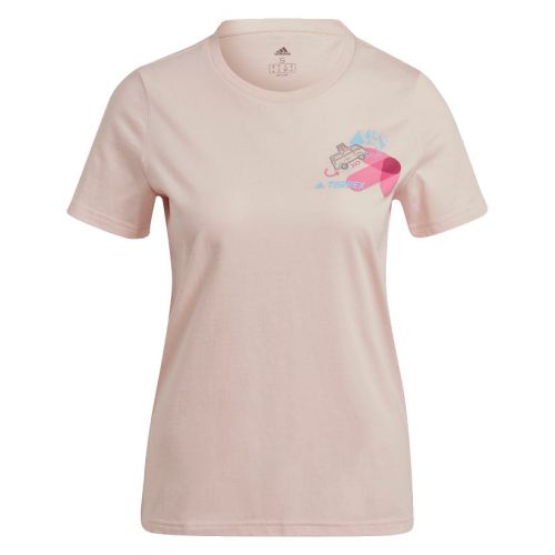 Koszulka damska adidas Travel Graphic Tee GR9987