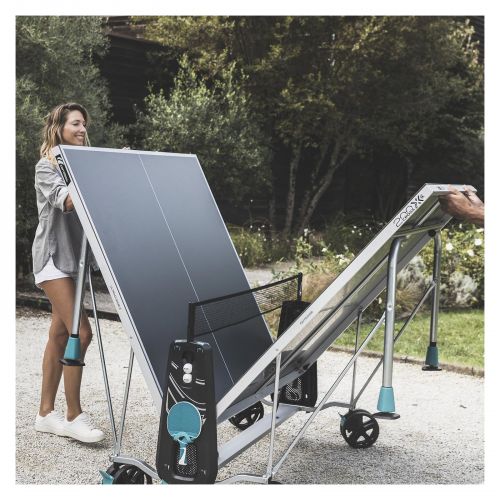 Stół do tenisa stołowego Cornilleau 200X Outdoor niebieski