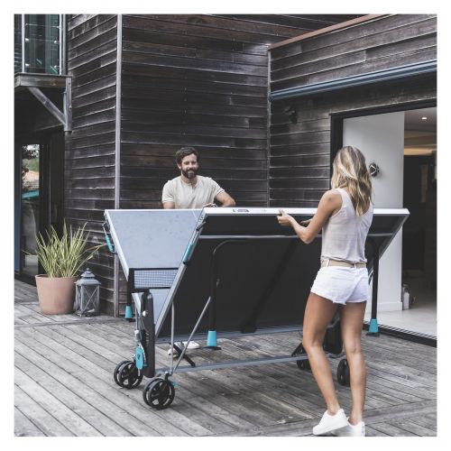 Stół do tenisa stołowego Cornilleau 300X Outdoor niebieski