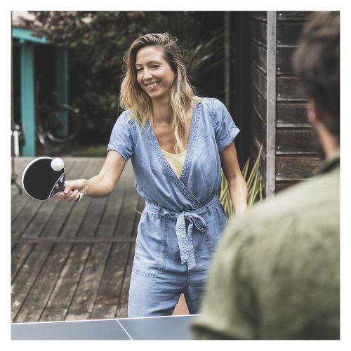 Stół do tenisa stołowego Cornilleau 400X Delta Outdoor szary