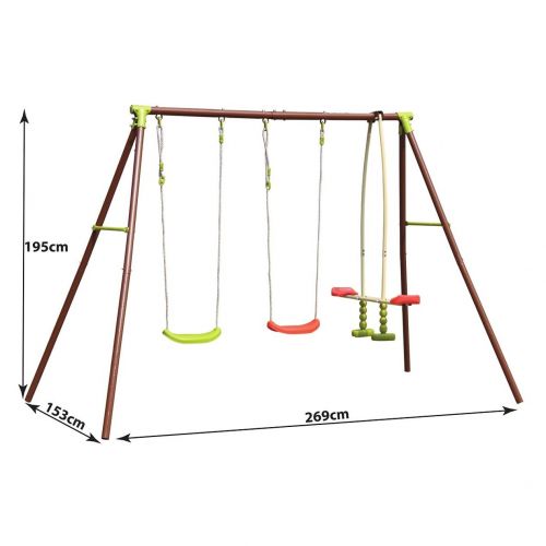 Huśtawka ogrodowa dla dzieci 4-osobowa Saska Garden