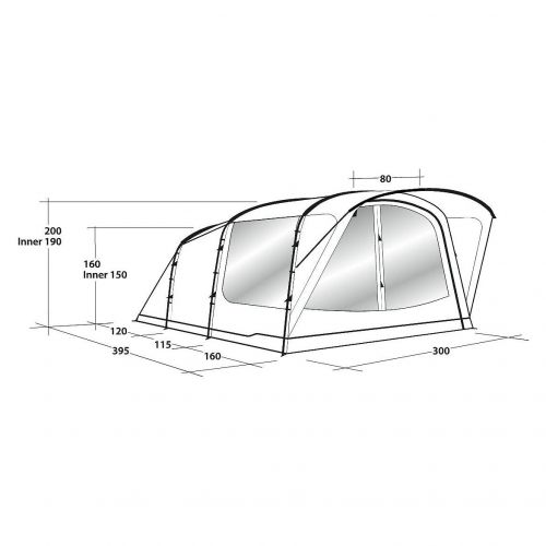 Namiot kempingowy Outwell Oakwood 5 111209