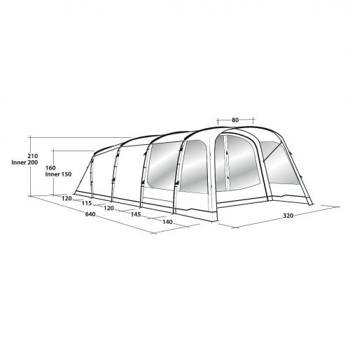 Namiot kempingowy Outwell Greenwood 5 111212