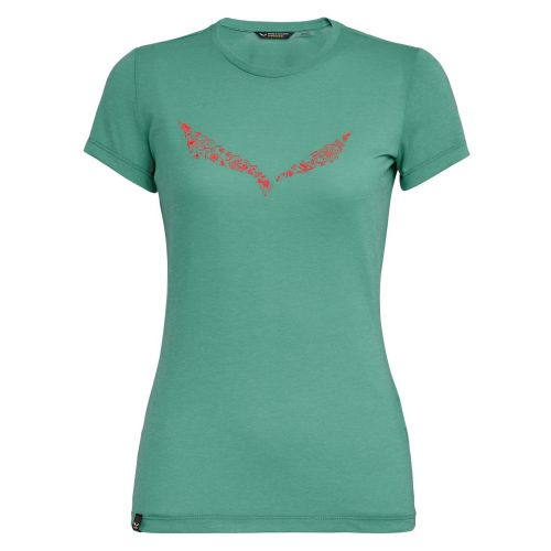Koszulka damska Salewa Solid Logo Drirelease 27019