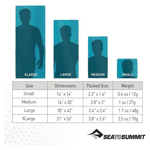 Ręcznik turystyczny Sea to Summit Airlite XL AAIRXL