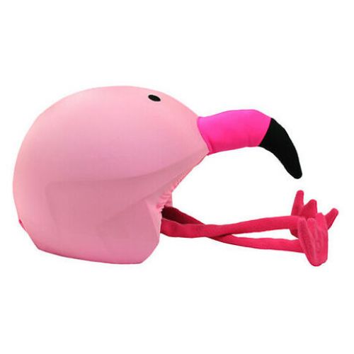 Nakładka na kask narciarski Coolcasc Animals Flamingo