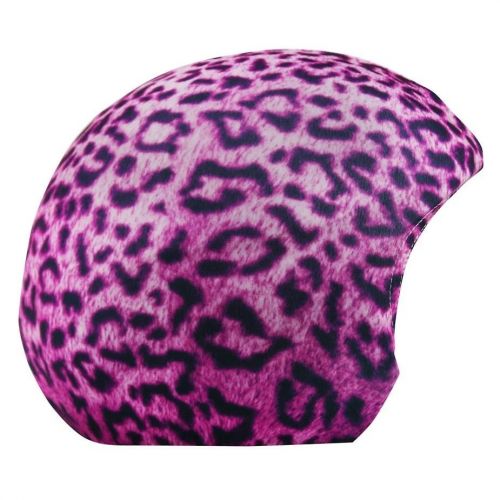 Nakładka na kask narciarski Coolcasc Pink Leopard