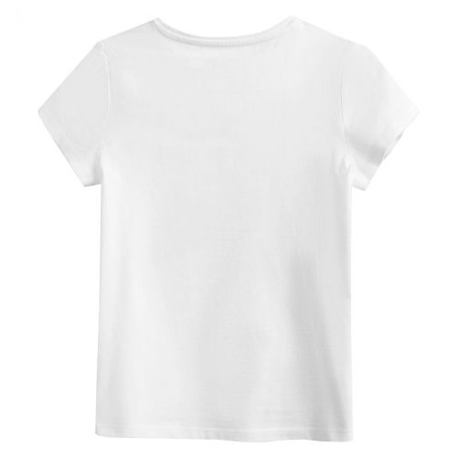 Koszulka bawełniana dla dziewcząt 4F HJL22-JTSD003