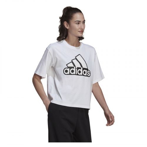 Koszulka damska adidas Essentials Logo Boxy Tee HC9183