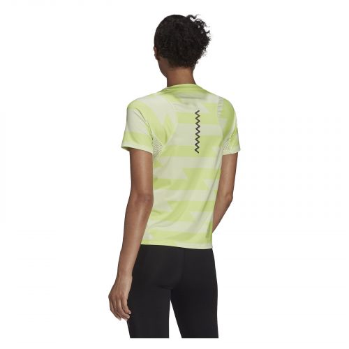 Koszulka do biegania damska adidas Fast Allover Print HD7029