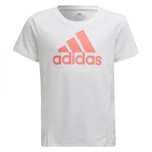Koszulka sportowa dla dziewcząt adidas Designed to Move HE2006