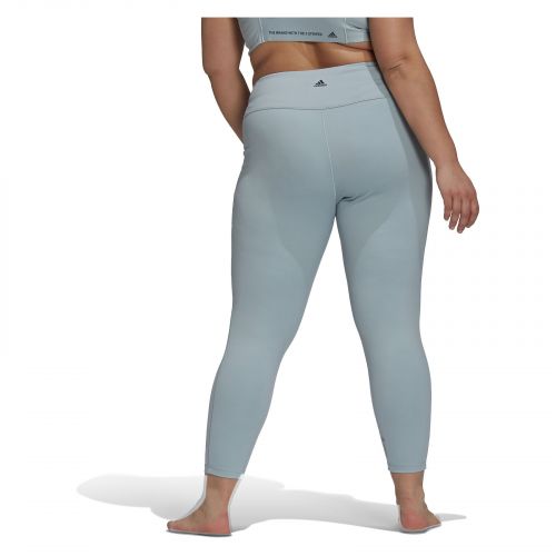 Legginsy treningowe damskie adidas Yoga Studio 7/8 plus size HE3109