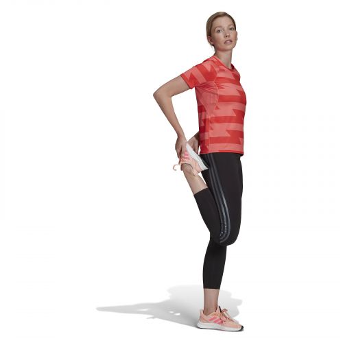 Koszulka do biegania damska adidas Fast AOP HH9209