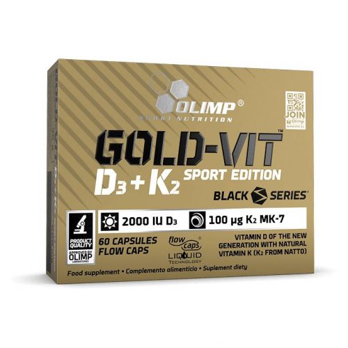Witaminy Gold-Vit D3+K2 Sport Edition Olimp 60kaps