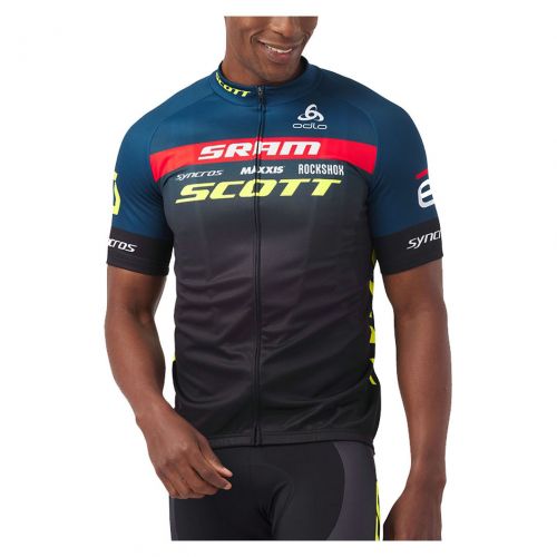 Koszulka rowerowa męska Odlo Scott Sram Replica 430152