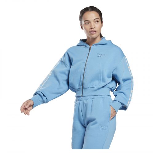 Bluza treningowa damska Reebok Tape Pack Full Zip HB2262