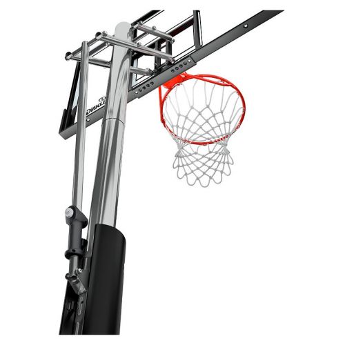 Stojak do gry w koszykówkę przenośny Spalding NBA Silver TF Portable 6A1761CN