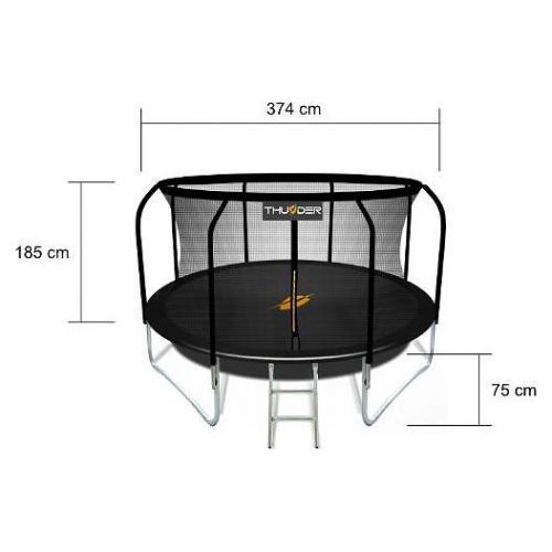 Trampolina INSIDE-12FT