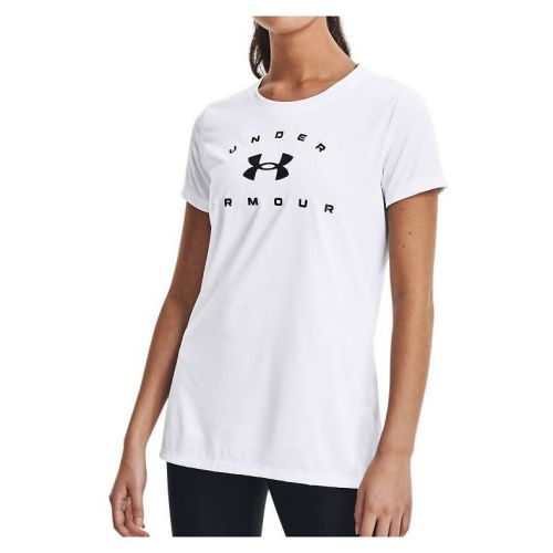 Koszulka treningowa damska Under Armour Tech Solid Logo 1369864