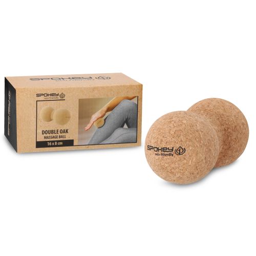 Piłeczka do masażu podwójna korkowa Spokey Double Oak 929920