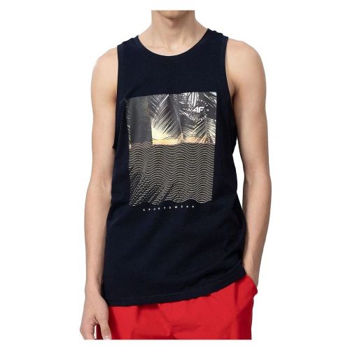 Koszulka męska bezrękawnik 4F H4L22-TSM04