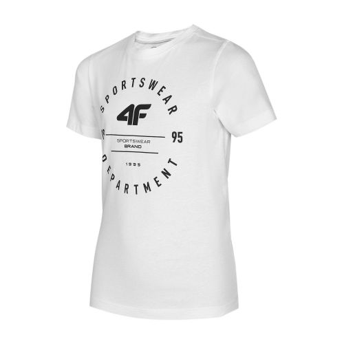 Koszulka bawełniana dla dzieci 4F HJL22-JTSM003