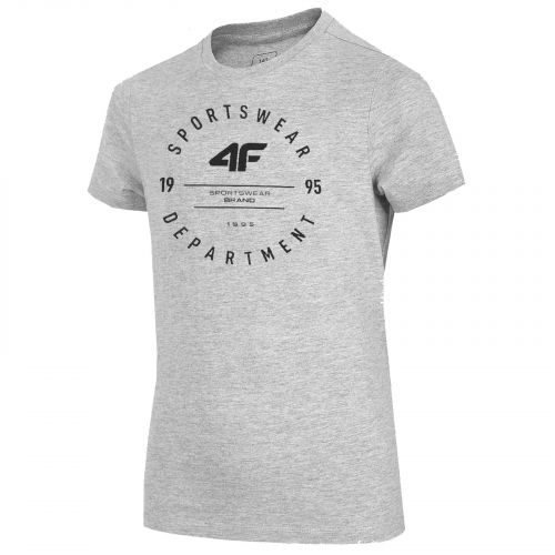 Koszulka bawełniana dla dzieci 4F HJL22-JTSM003