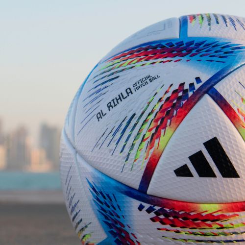 Piłka nożna adidas Katar 2022 Al Rihla Pro meczowa H57783