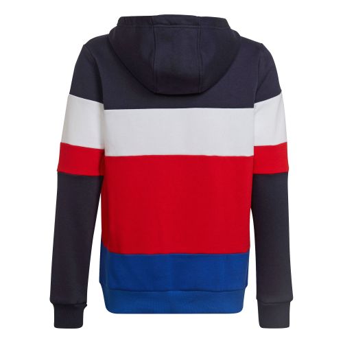 Bluza dla dzieci adidas Colorblock Fleece Hoodie HA4006