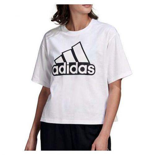 Koszulka damska adidas Essentials Logo Boxy Tee HC9183
