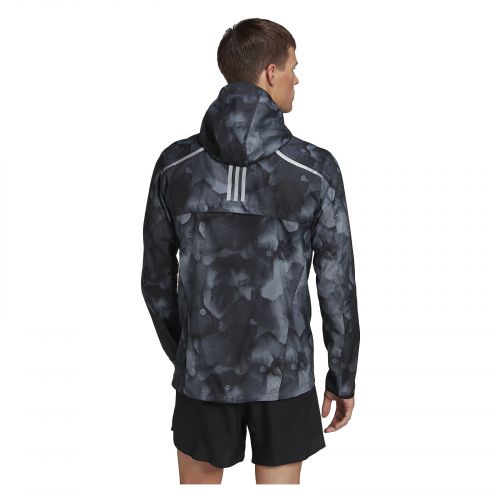 Kurtka męska do biegania adidas Marathon Fast Graphic Jacket HE4562