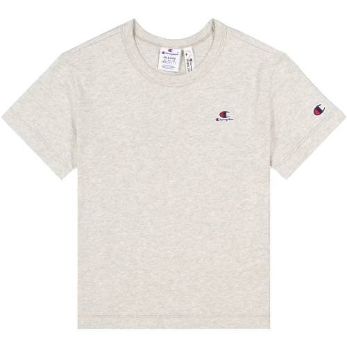 Koszulka bawełniana damska Champion Cropped 114929