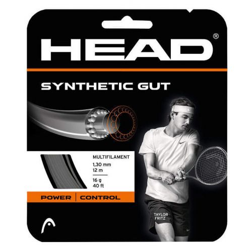 Naciąg tenisowy Head Synthetic Gut Black 1.30 281111