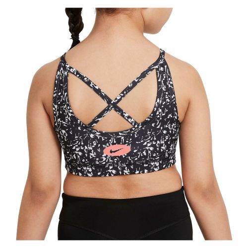 Biustonosz top sportowy dla dziewcząt Nike Indy Icon Clash DO7123