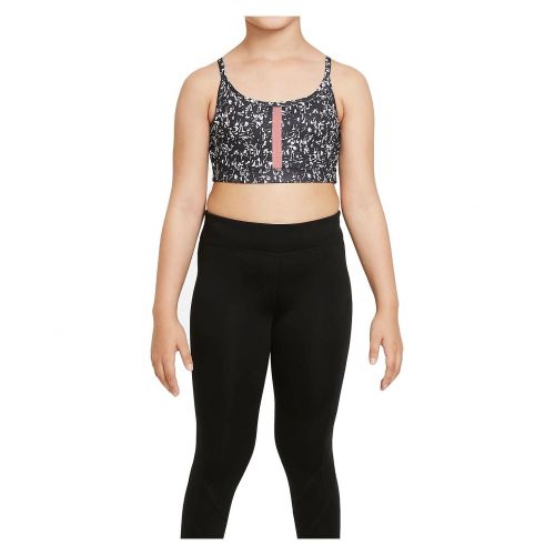 Biustonosz top sportowy dla dziewcząt Nike Indy Icon Clash DO7123